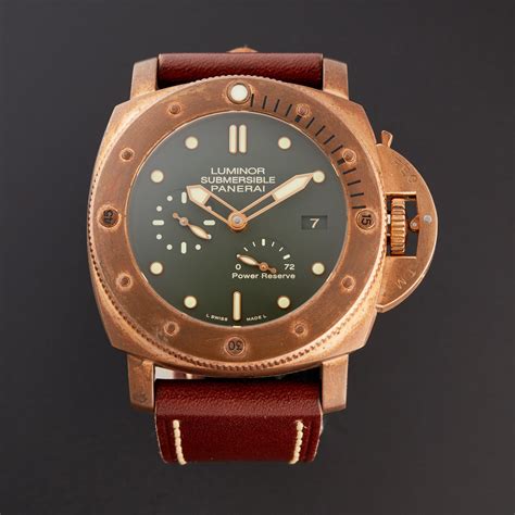 panerai bronze watch|pre owned panerai watches for sale.